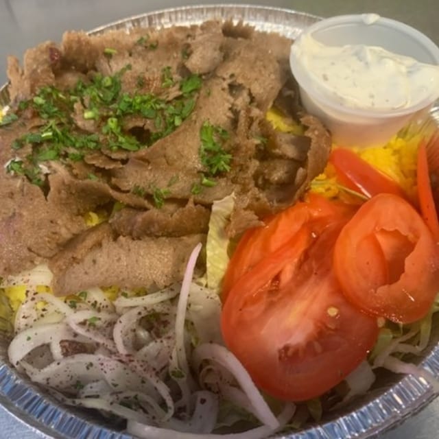 Lamb, Beef and Chicken.