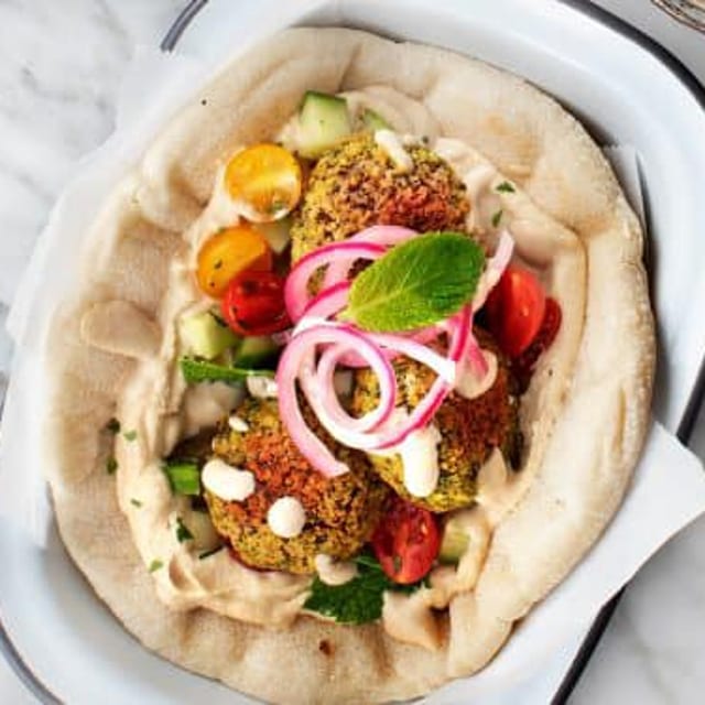 Falafel Sandwich.