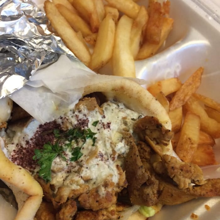 Chicken Combo Gyro.