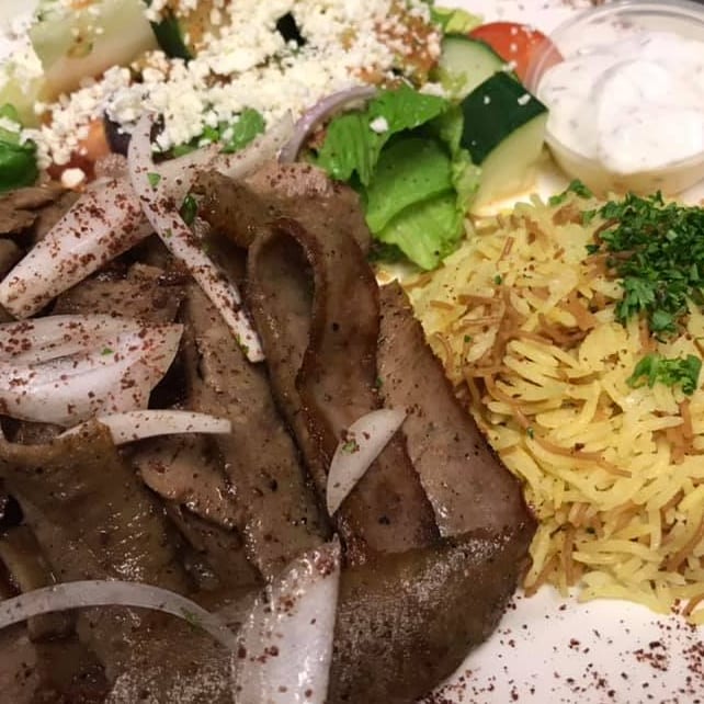 Fully Loaded French Fries Gyro Mix.