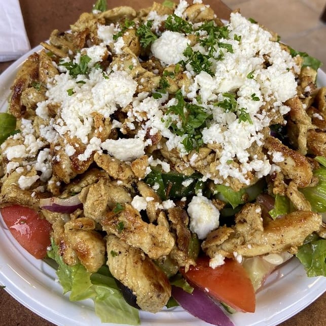 Chicken Greek Salad.
