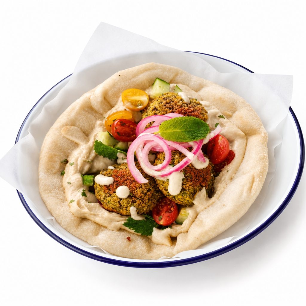 Falafel Sandwich.