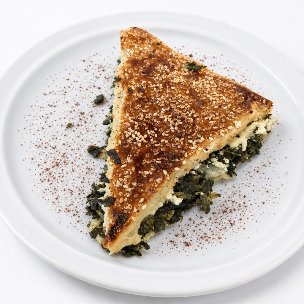 Baked Spanakopita.