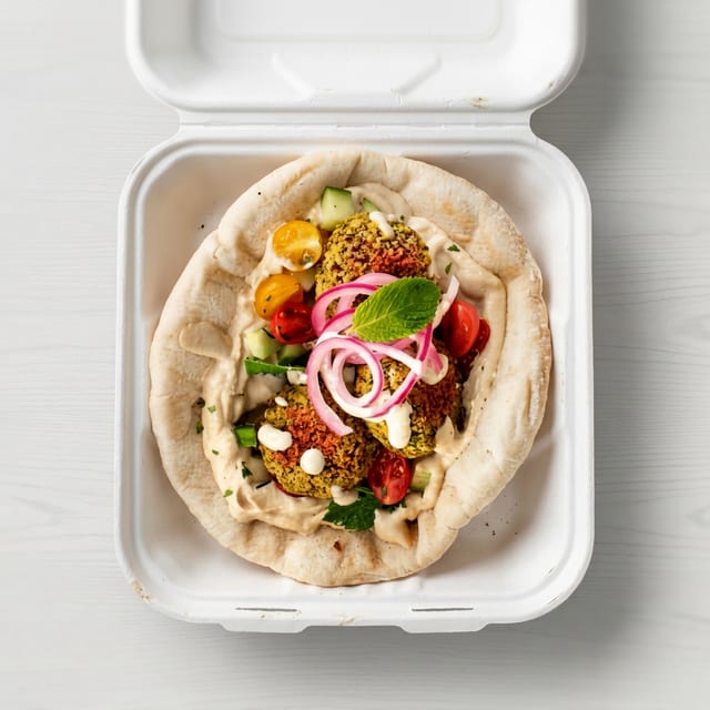 Falafel Sandwich.