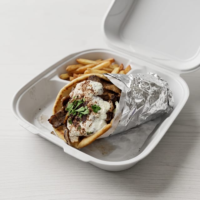 Lamb & Beef Gyro.