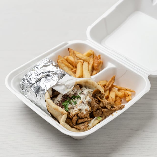 Chicken Combo Gyro.