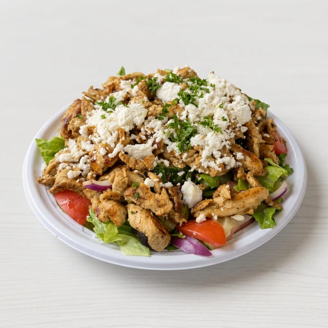 Chicken Greek Salad.