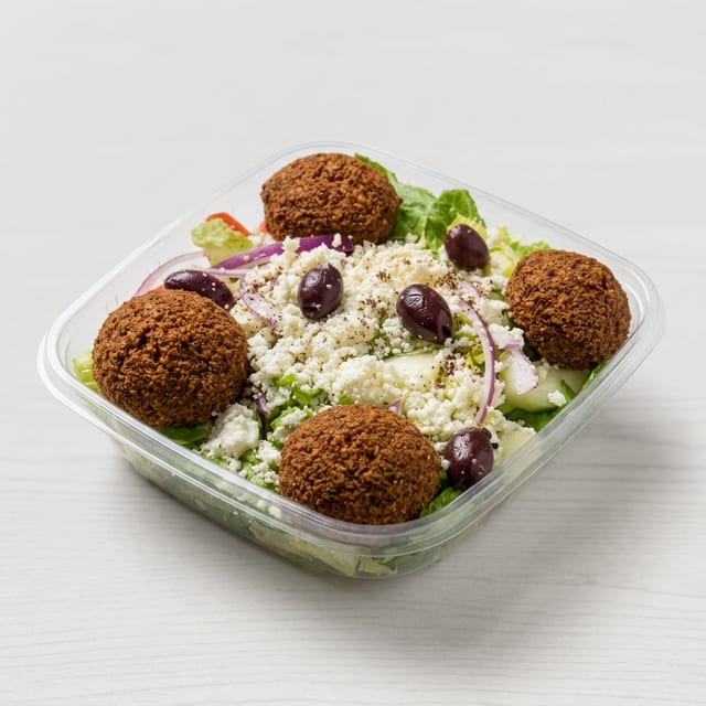 Falafel Greek Salad.