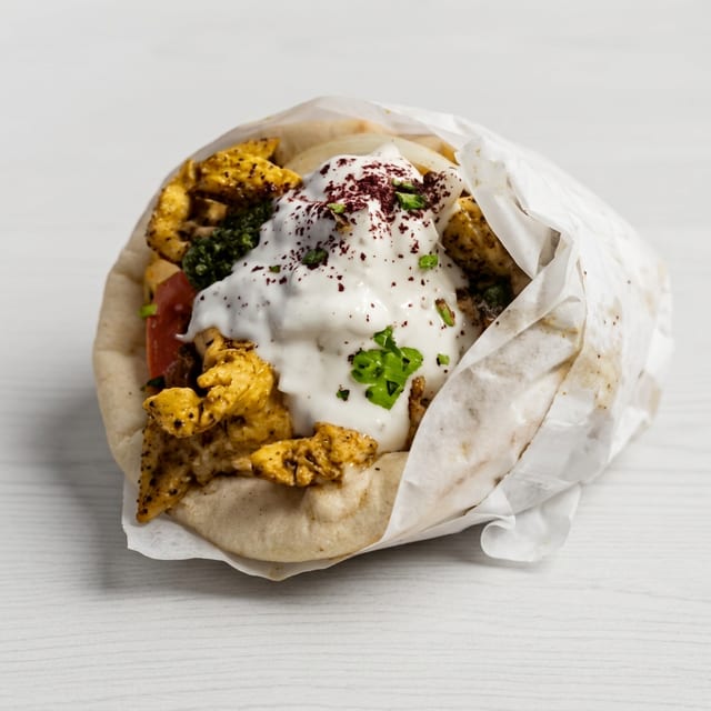 Chicken Shawarma Sandwich.
