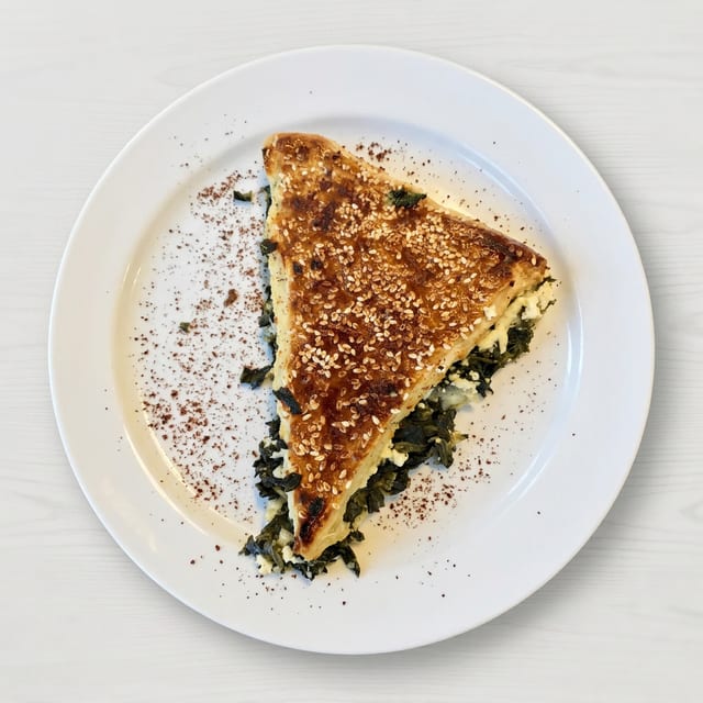 Baked Spanakopita.