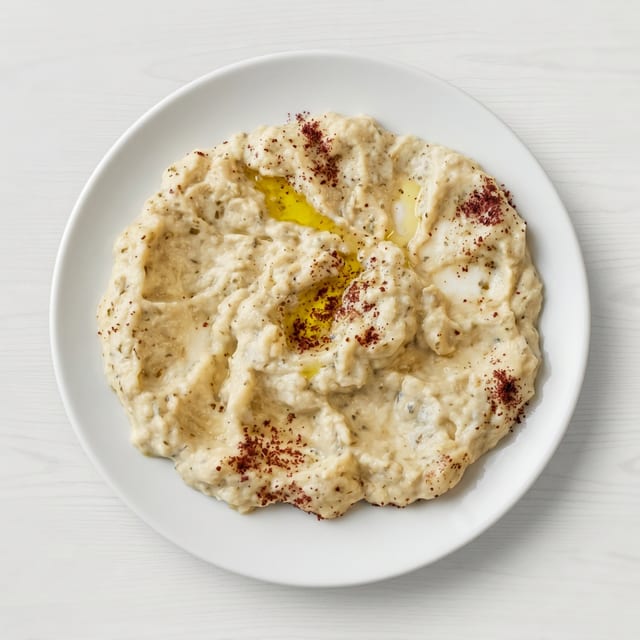 Baba Ghanouj with Pita.