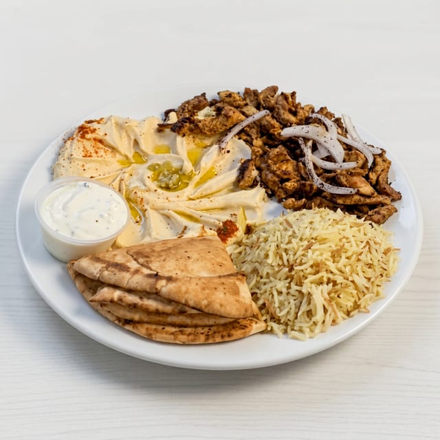 Chicken Shawarma (Dinner).